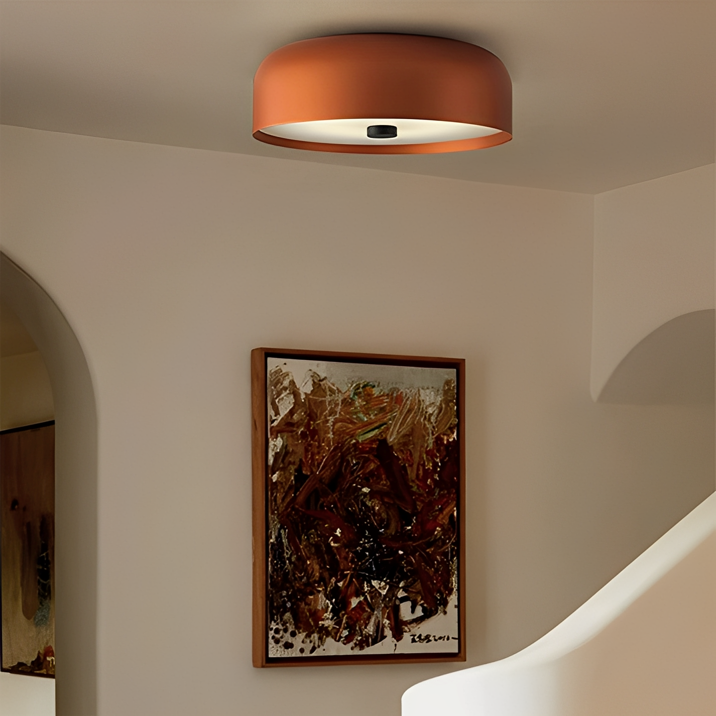 Tasha – Lampe de Plafond Ronde Minimaliste Italienne