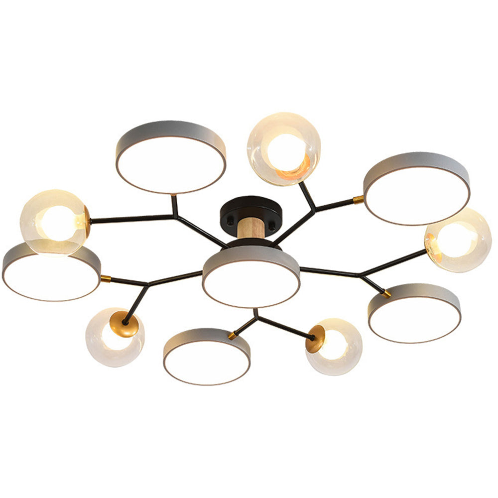 Darren – Lampe de plafond LED en design Branch