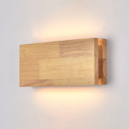 Norah – Solide Bois-Applique Murale