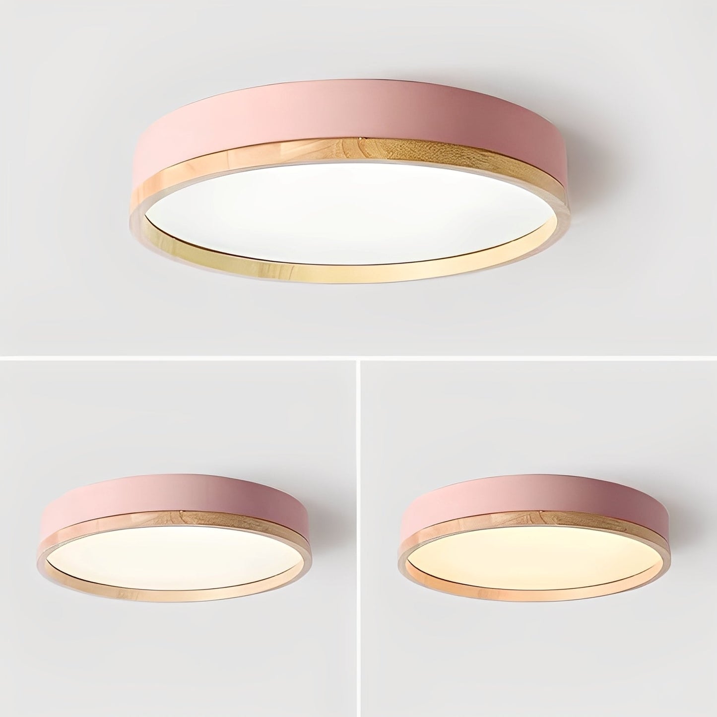 Chiara – Ronde Acrylique Plafonnier
