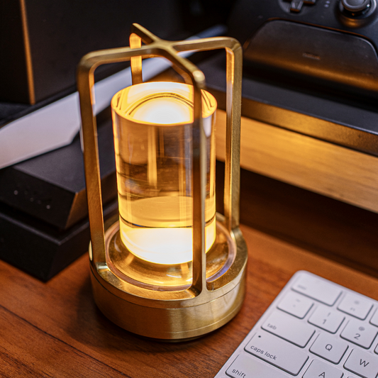 Cristalia – Lampe LED sans fil effet cristal scintillant