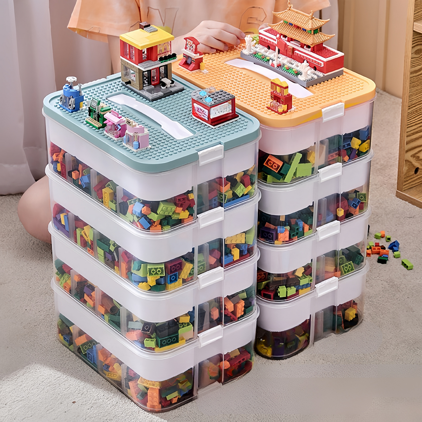 EmpilJouet – Organisateur empilable pour jouets et petits objets