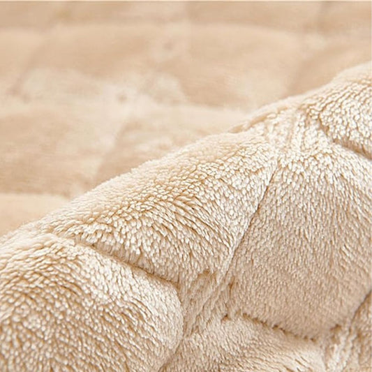 Ralf – Housse de canapé en peluche unie