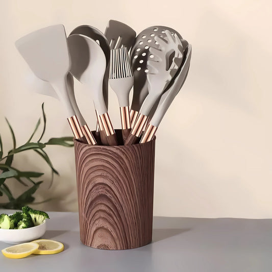 Leona – Set d'ustensiles de cuisine en silicone