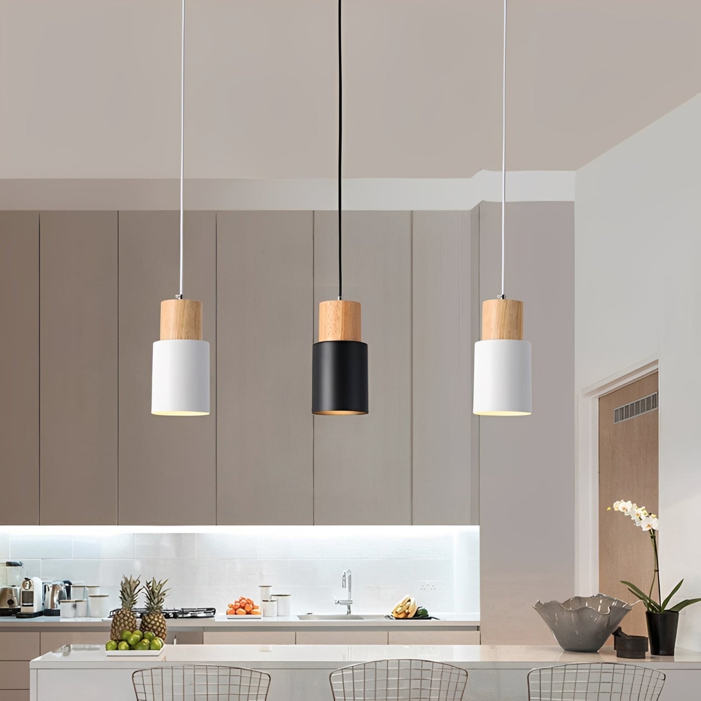 Loewe – Suspension en bois simple