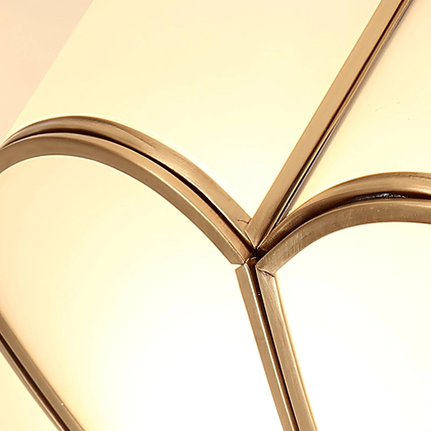 Nella – Lampe de plafond LED simple en cuivre