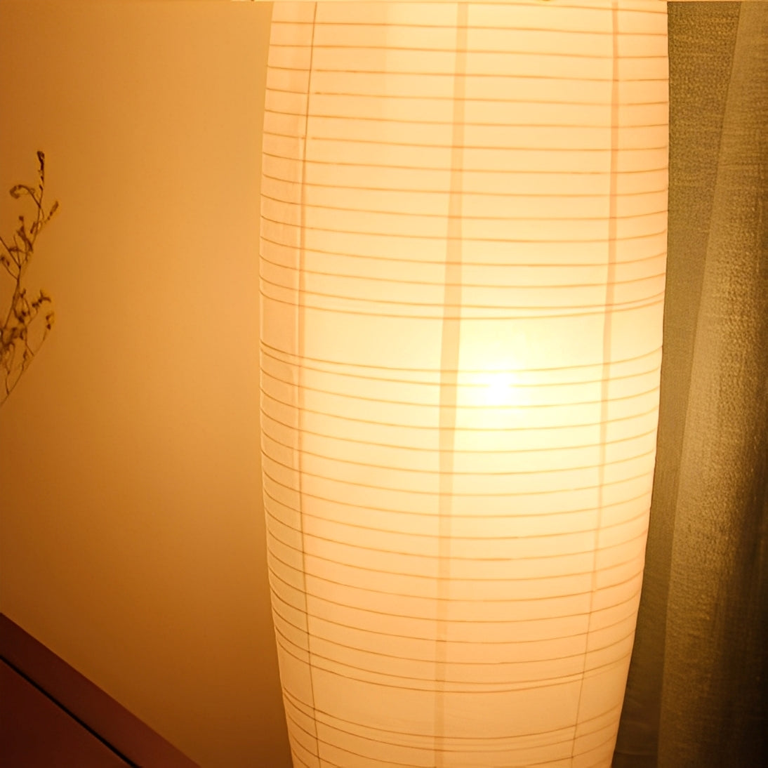 Elina – Lampe de sol en papier de riz nordique