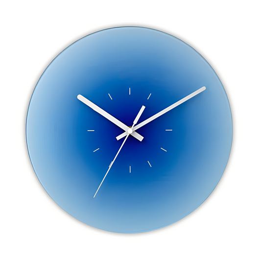 Sonya – Élégante Horloge Murale en Verre