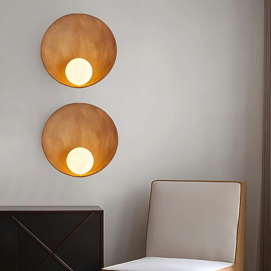 Hikari – Zen Coquille-Applique Murale