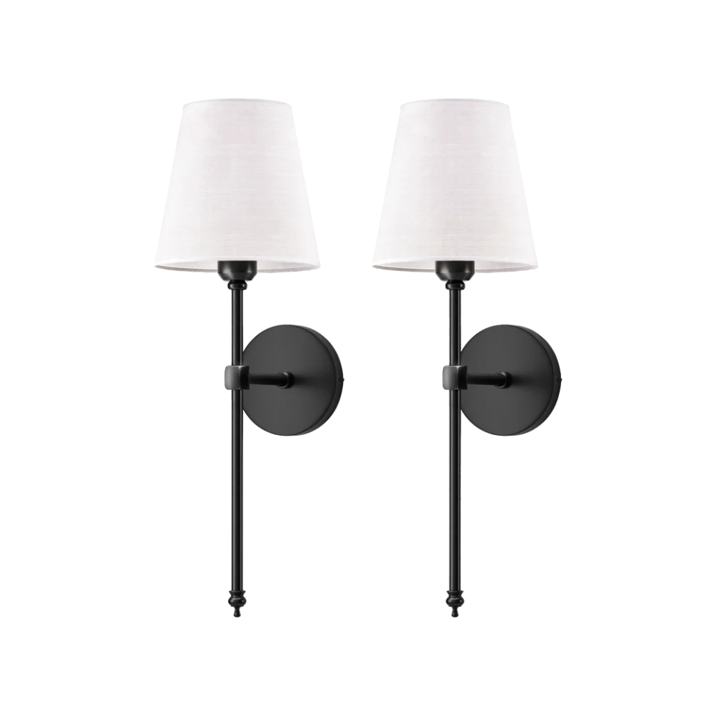 Noria – Élégante Applique Murale en Cuivre avec Abat-jour en Tissu