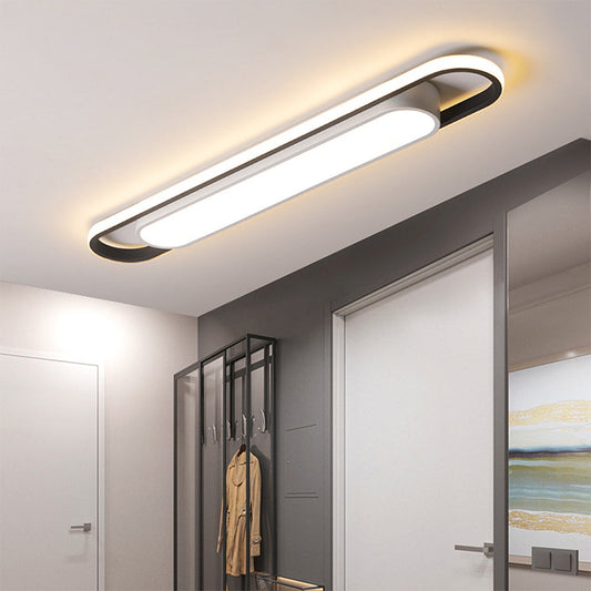 Elvin – Lampe de plafond LED rectangulaire