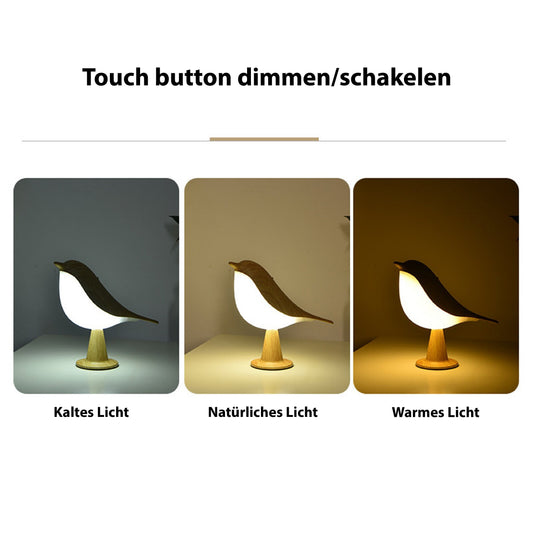 MissOiseau – Petite lampe décorative en forme d’oiseau rêveur
