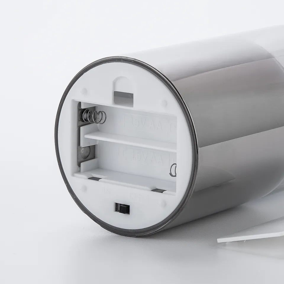 Meline – Bougie LED en verre avec effet flamme
