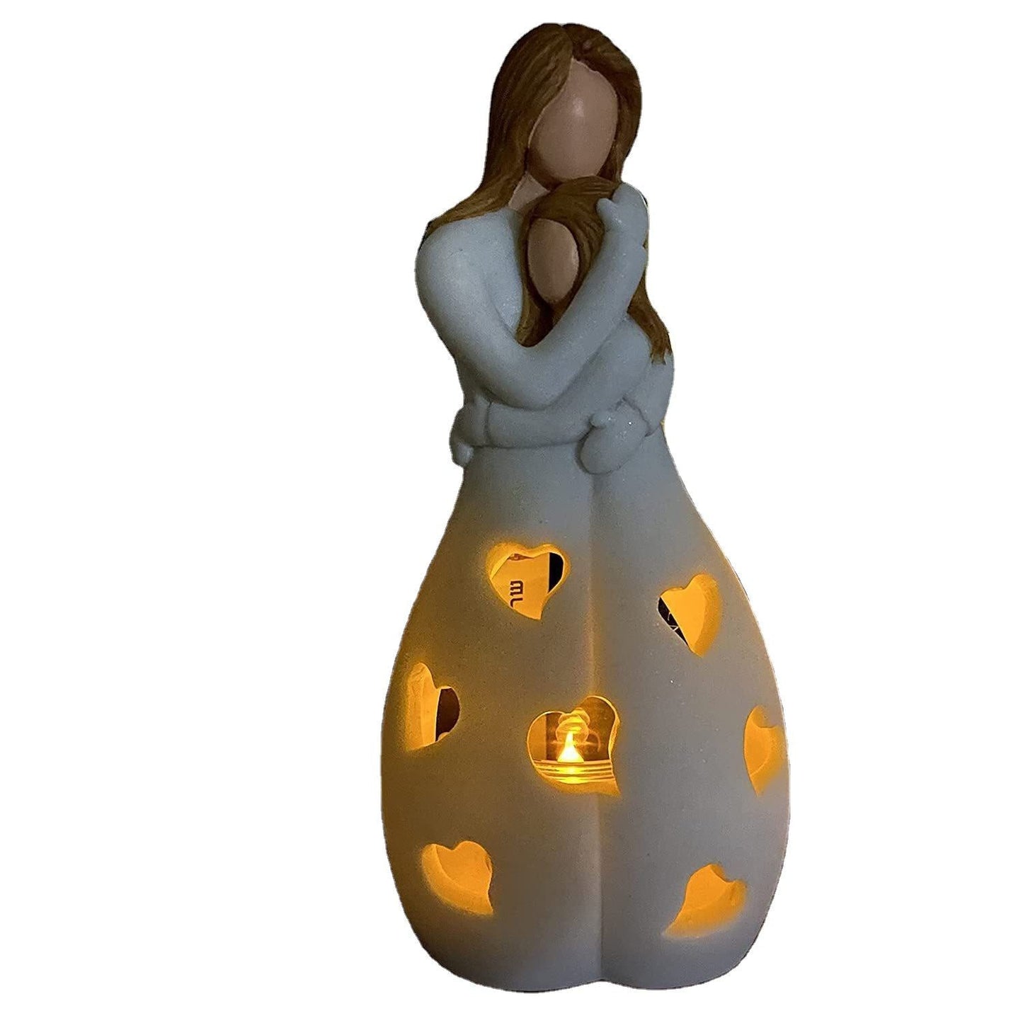 Maren – Lumière d'Amour Éternelle en Résine