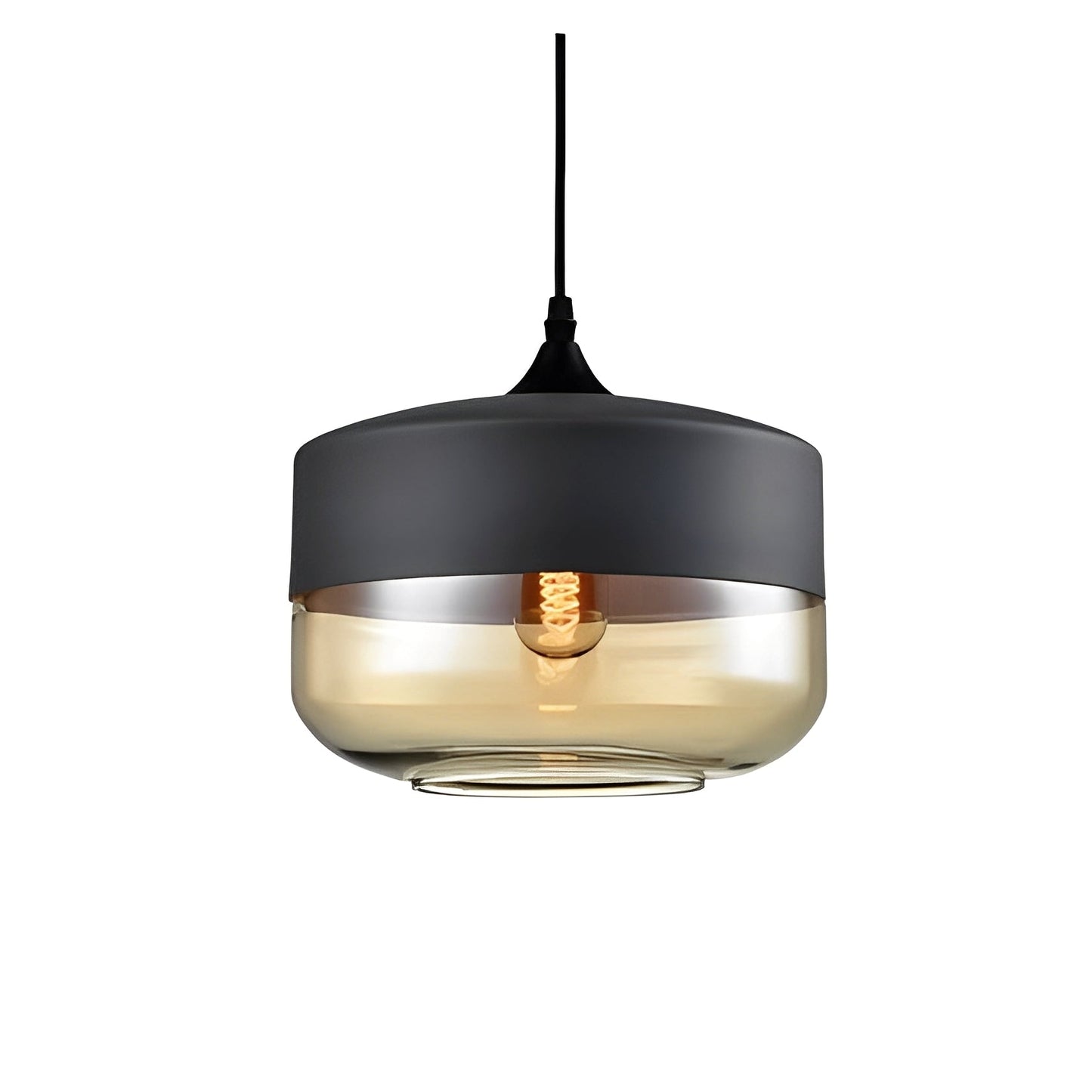 Amira – Lustre en verre industriel
