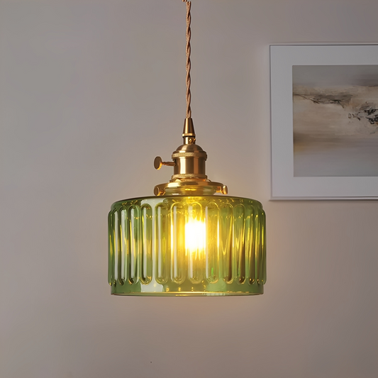 Miriam – Lustre créatif en laiton et verre