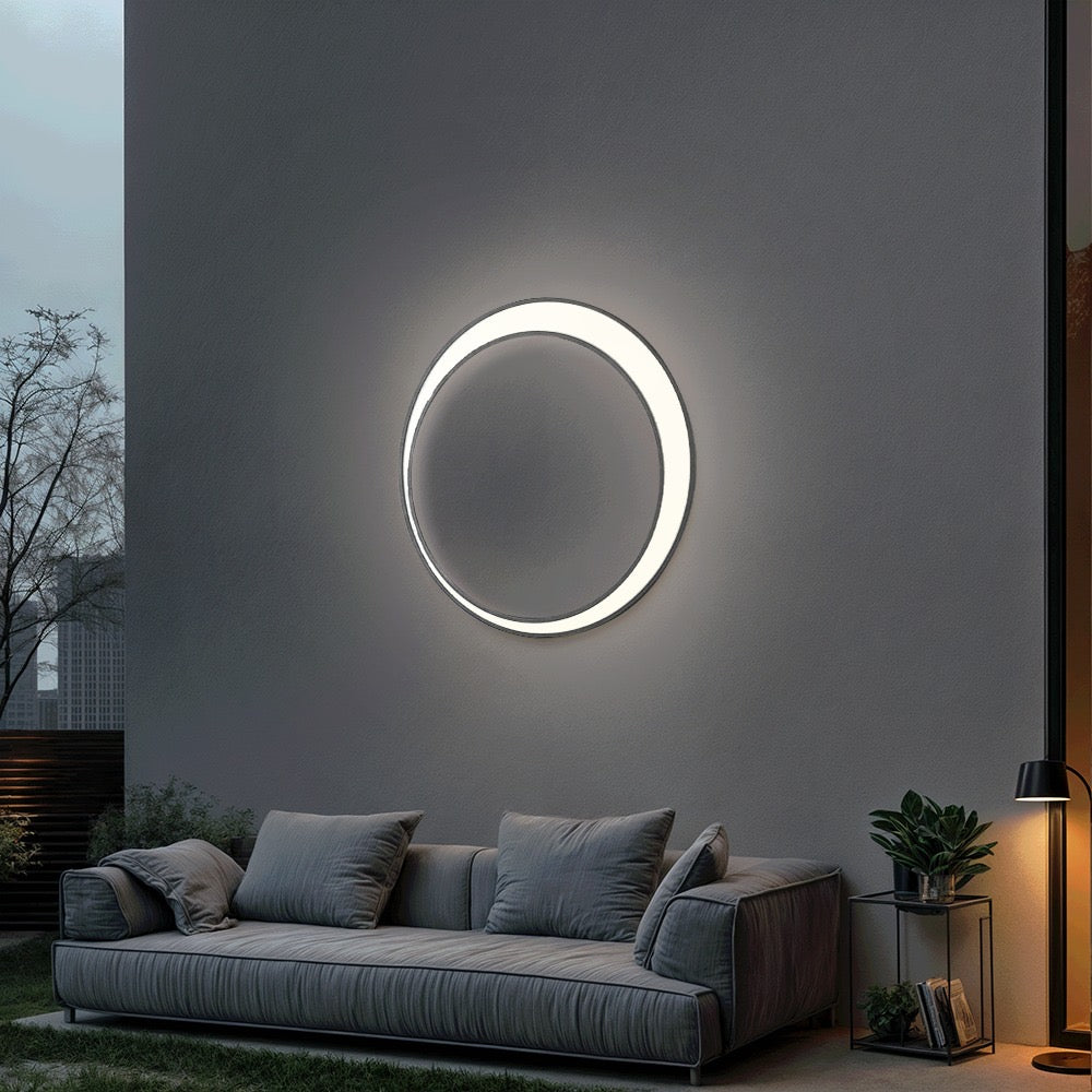 Orion – Applique murale extérieure ronde
