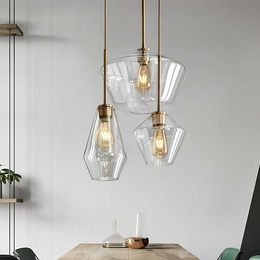 Jenela – Suspension en Verre Minimaliste Nordique