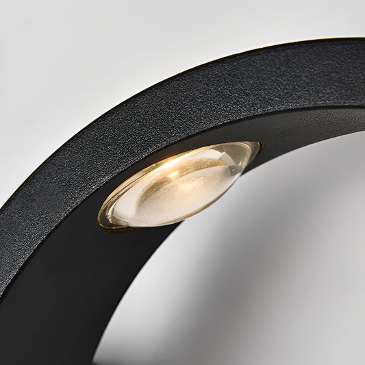 Emiko – Simple lampe murale LED extérieure