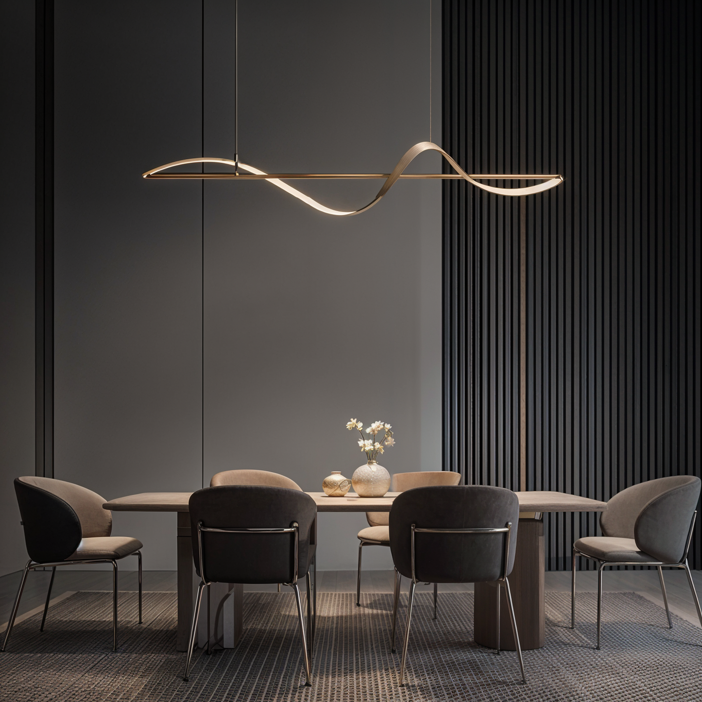 Velaris – Lampe Suspendue Design Horizontal