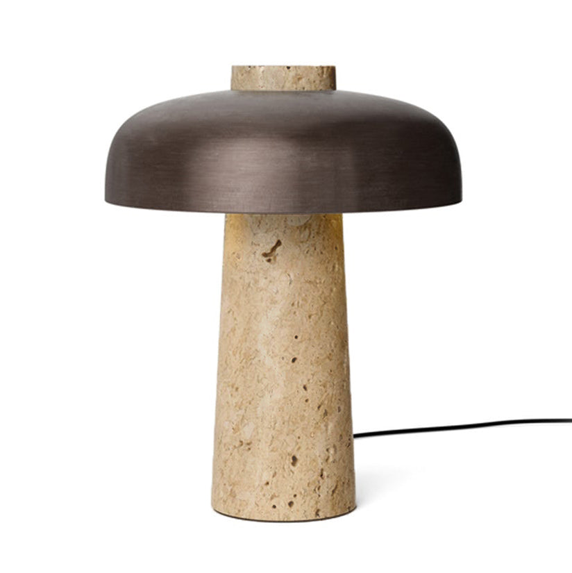 Hera – Lampe Travertin Intemporelle
