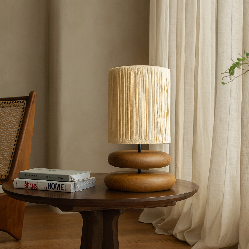 Arven – Lampe de table en bois