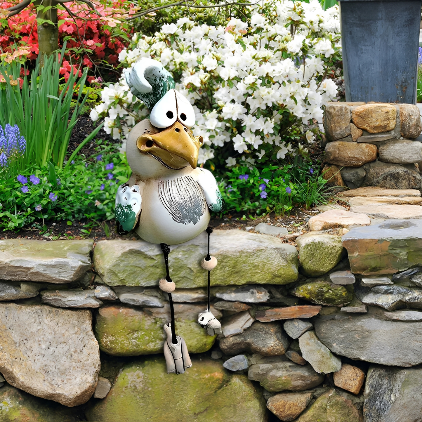 Gallina – Figure de jardin moderne poule en résine