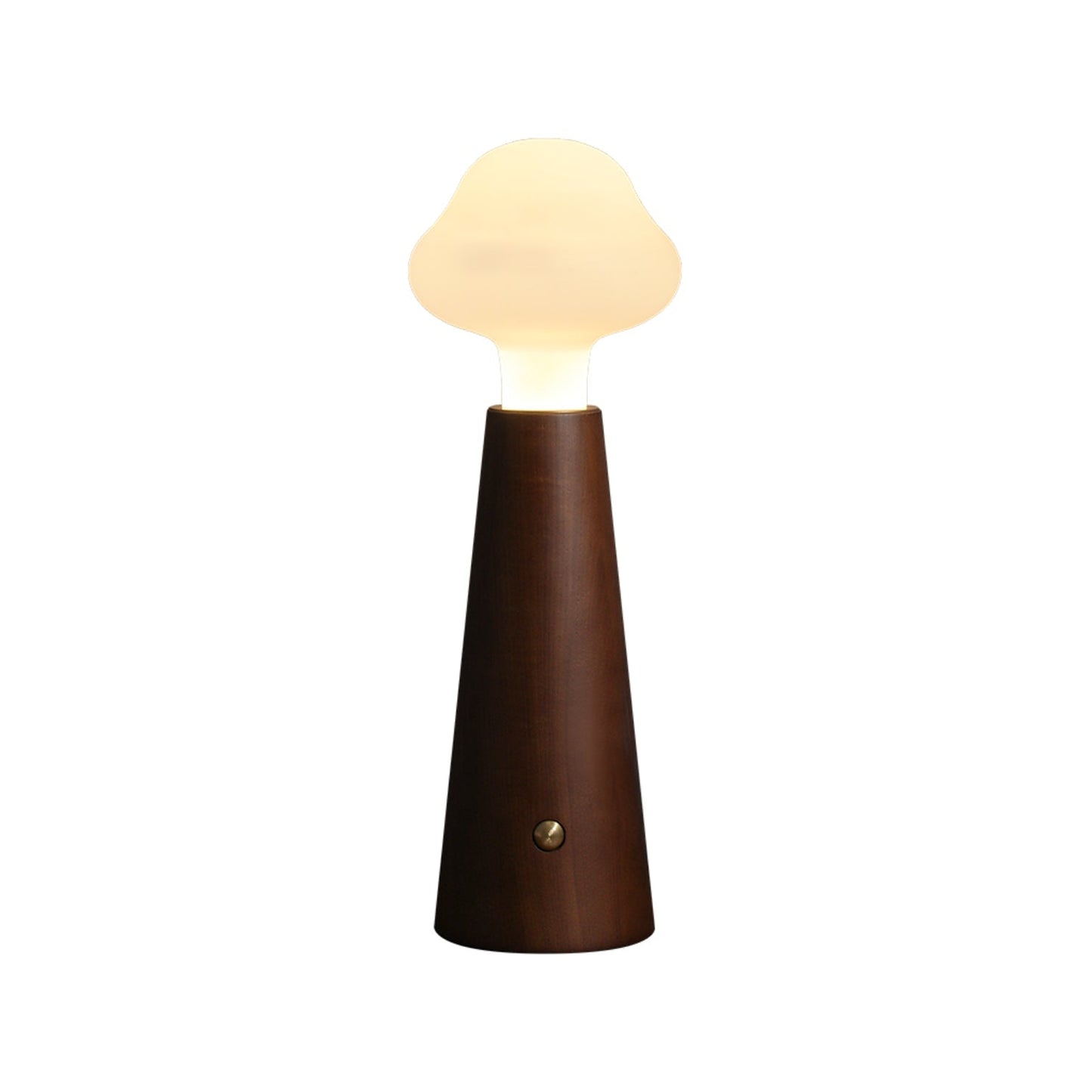 Eirik – Lampe de table en bois massif minimaliste