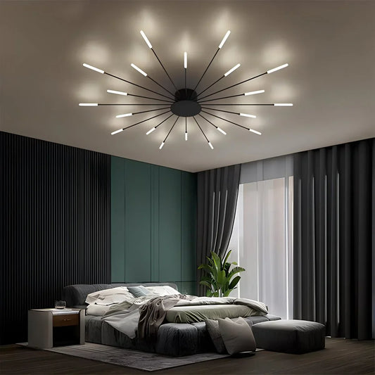 Haruka – Plafonnier LED feux d'artifice