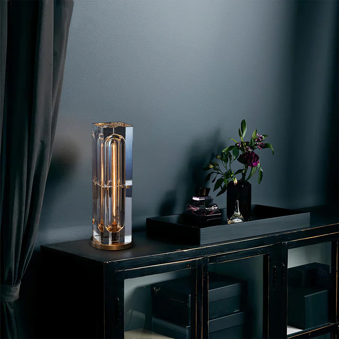 Migz – Lampe de table en cristal américaine