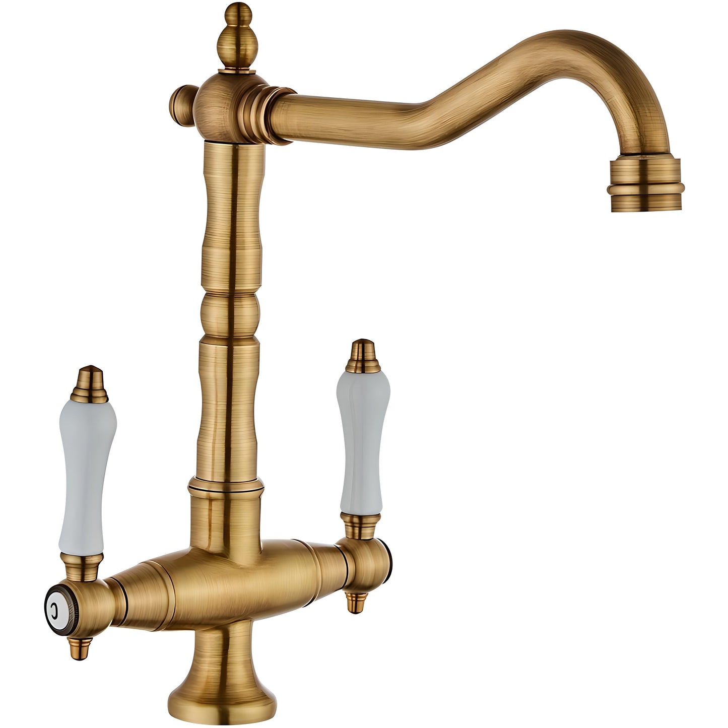 Vanj – Robinet de cuisine antique en laiton
