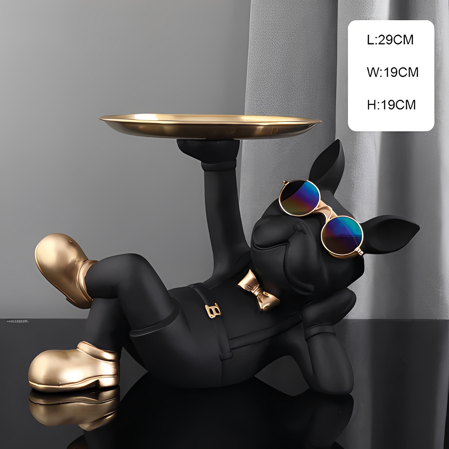 Hugo – Figurine de chien de luxe comme porte-clés