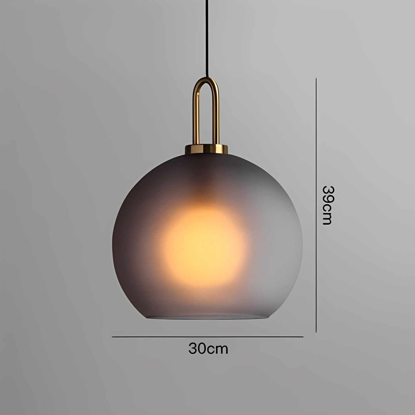 Yoroi – Boule & Cylindre Suspension en Verre
