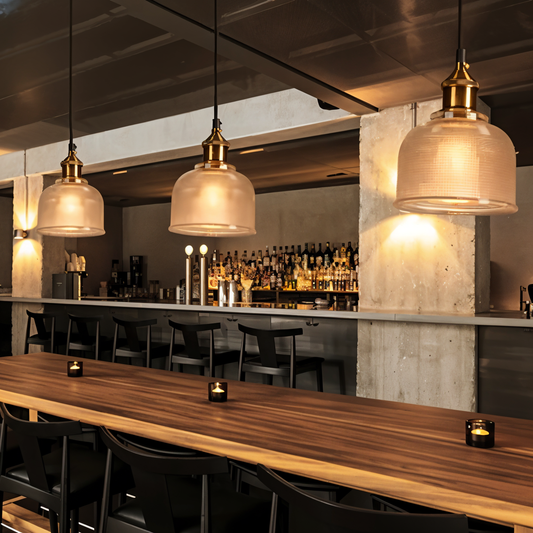 Ibra – Lampe suspendue en fleurs de verre artistiques