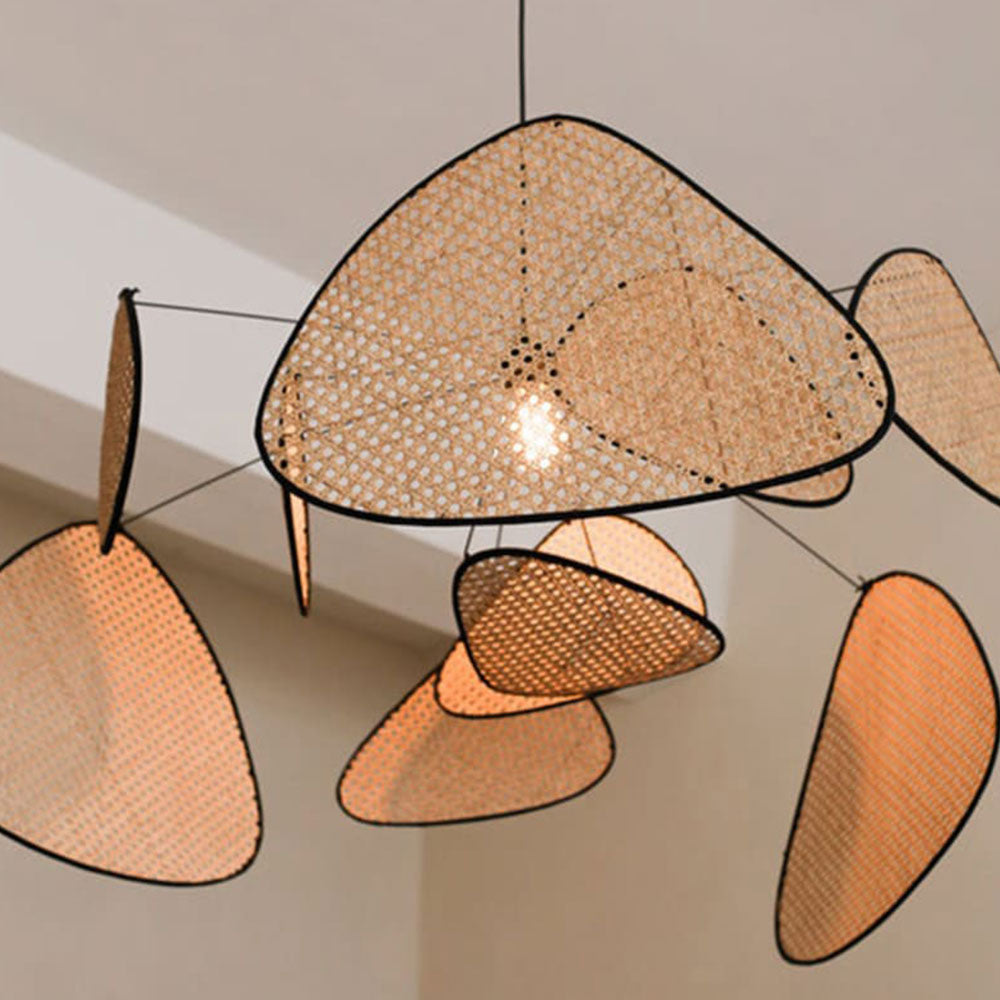Ranya – Suspension en rotin moderne