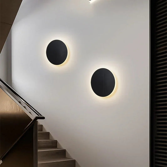 Applique Murale LED Ronde – Éclairage Moderne pour Ambiance Chaleureuse