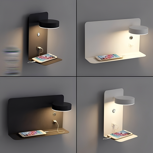 Darren – Lampe de chevet avec port USB