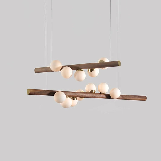 Lenn – Suspension moderne en bois massif