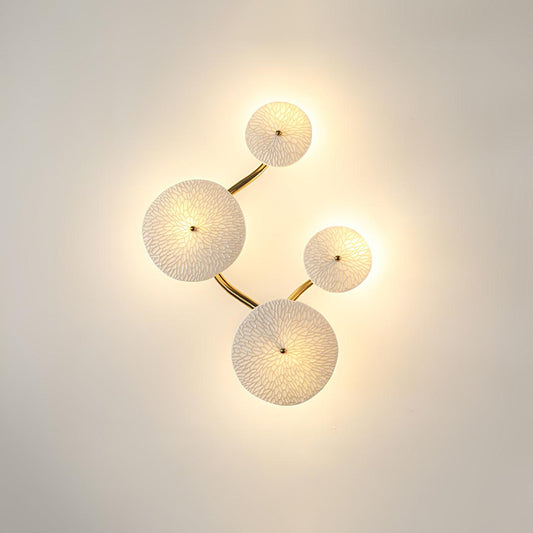 Olivia – Lampe murale en design de fleur de lotus