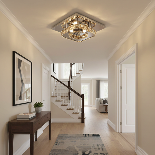 Astra – Plafonnier Cristal LED