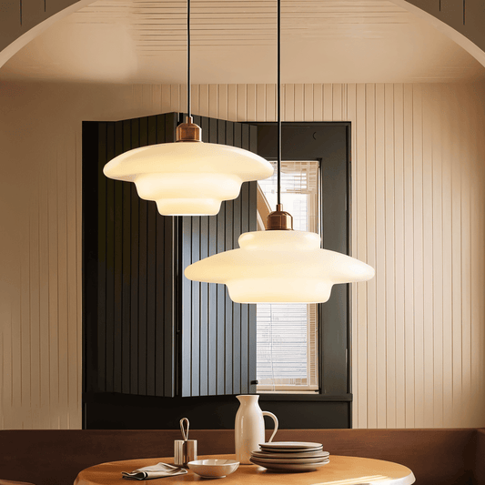 Sora – Suspension en Verre Moderne Minimaliste