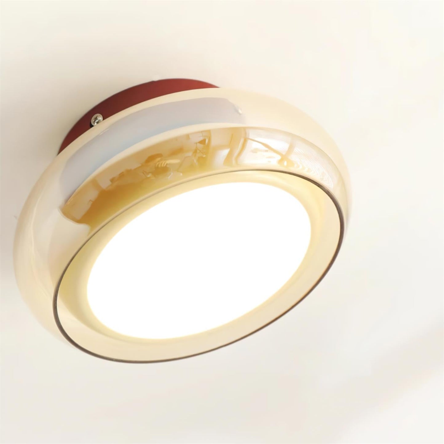 Zendi – Lustre moderne avec abat-jour en verre