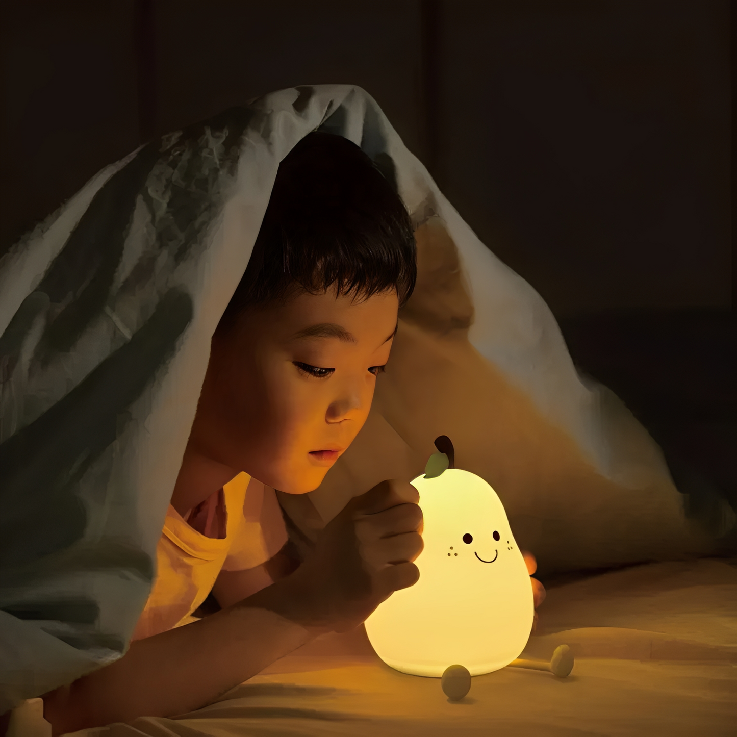Perry – Lampe de nuit poire en silicone