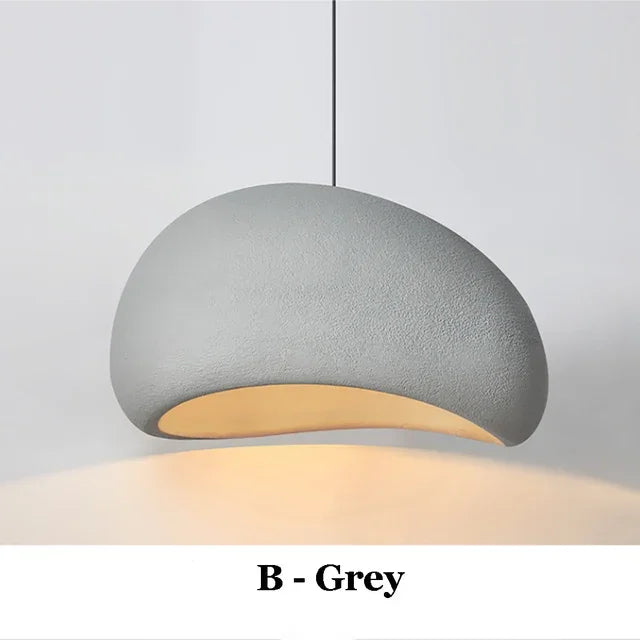 ZenLumière – Suspension minimaliste Wabi-Sabi