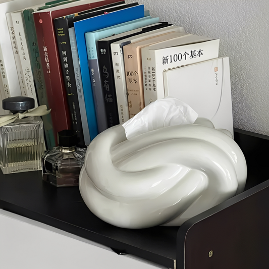 Seath – Boîte à mouchoirs en porcelaine