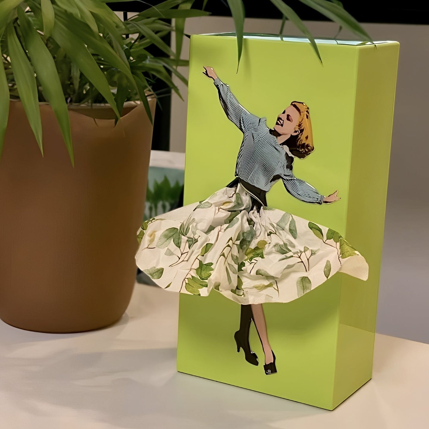 Mira – Boîte à mouchoirs design tutu