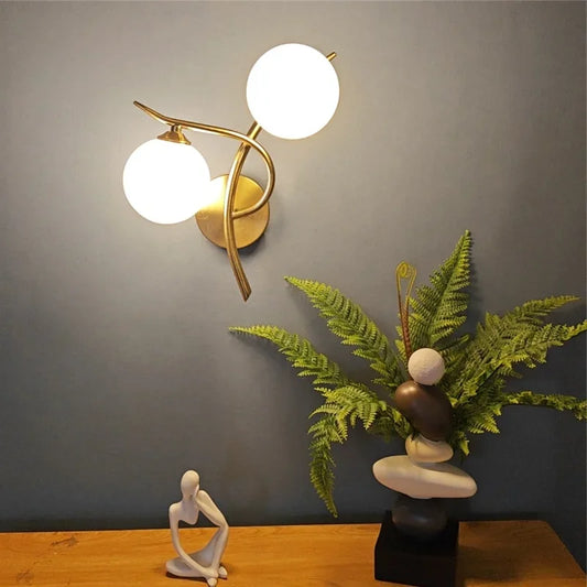 Brin – Applique murale en verre américaine