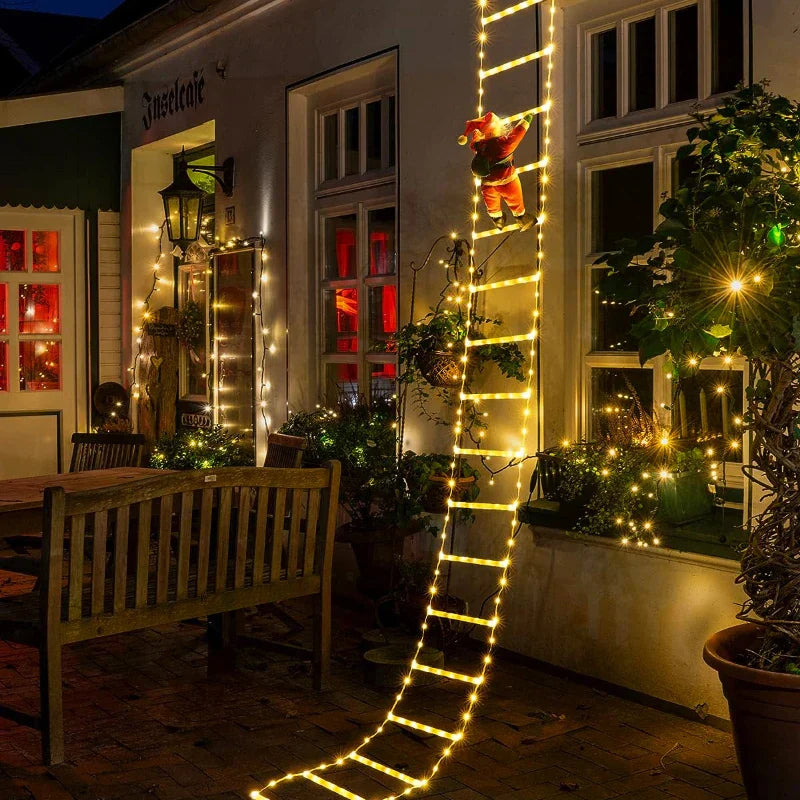 Kohana – Lumière de Noël Santa Escabeau
