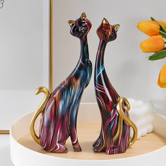 Katrin – Figurine de chat élégante