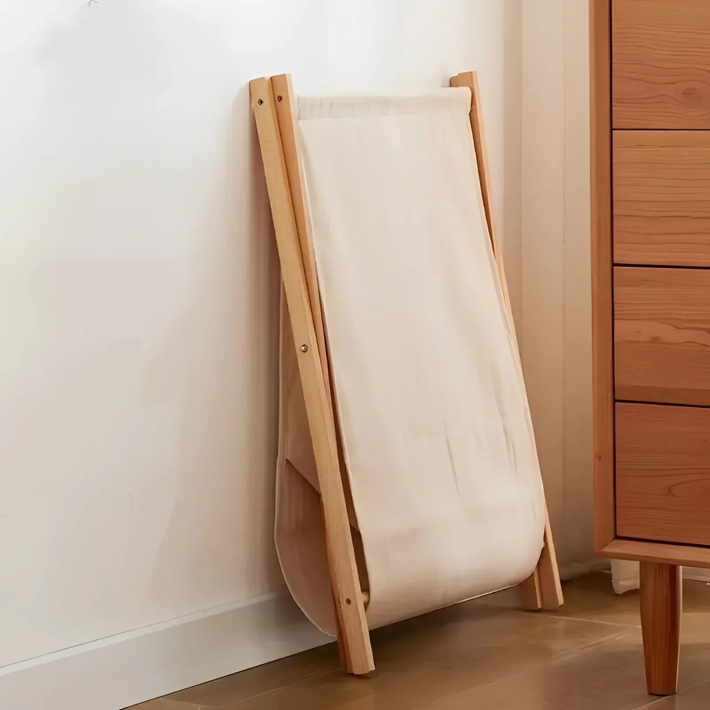 Devas – Panier à linge scandinave en bambou
